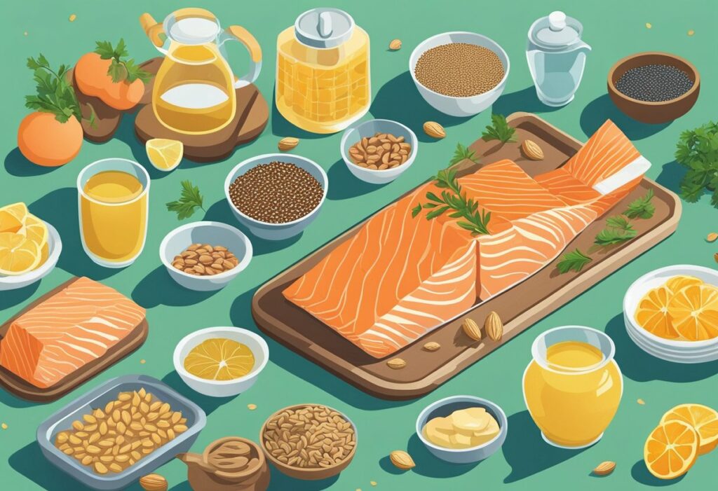 salmon dish - omega-3 fatty acids and diabetes
