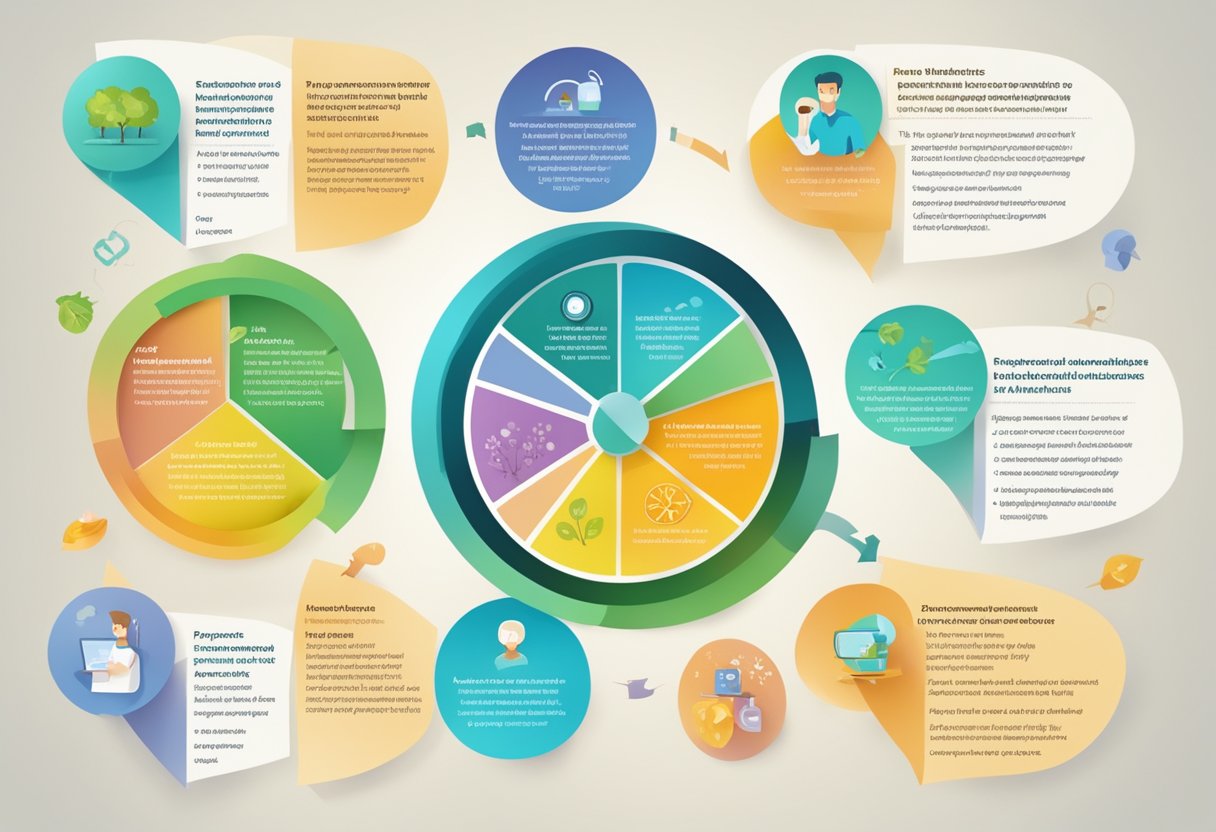 A colorful infographic showing FAQs about primordial prevention in preventive medicine